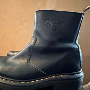 Dr. Martens Black Leather Boots size 5